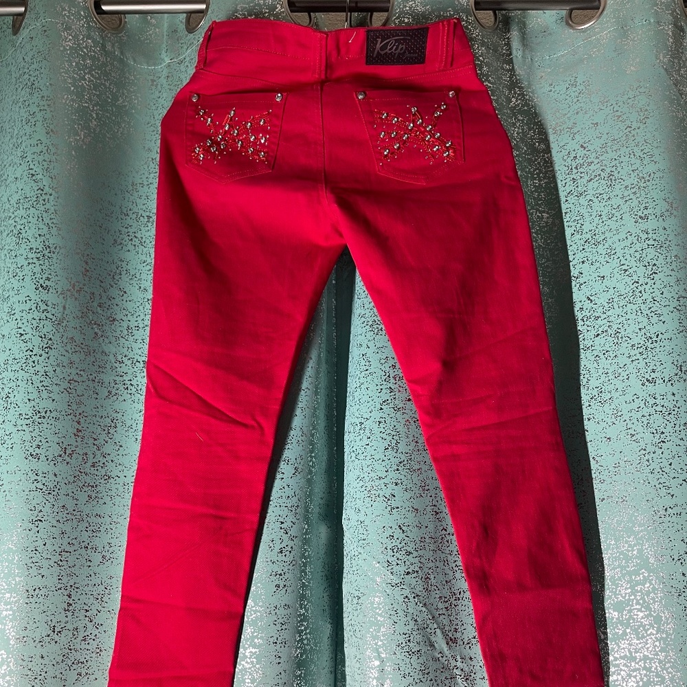Red Jeans - Picture 3 of 6